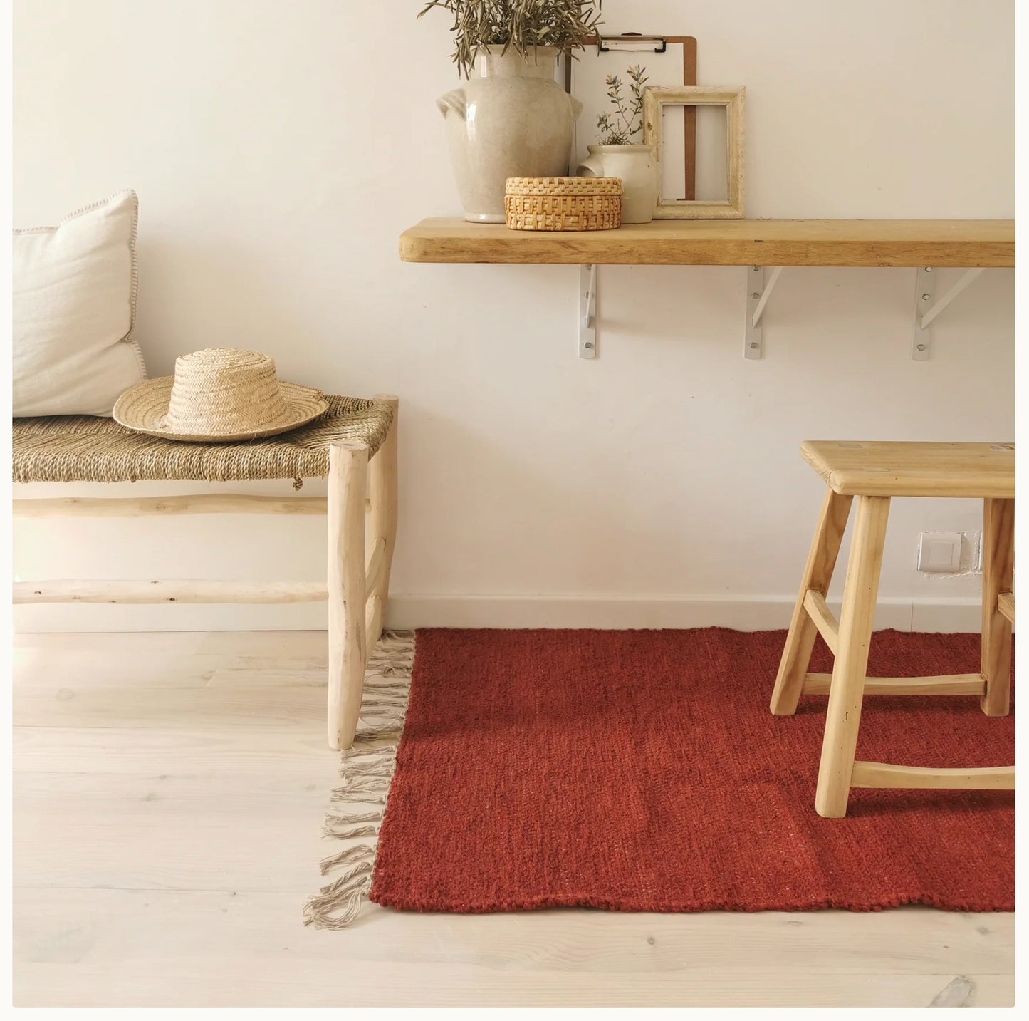 Tapis [lucas terracotta]