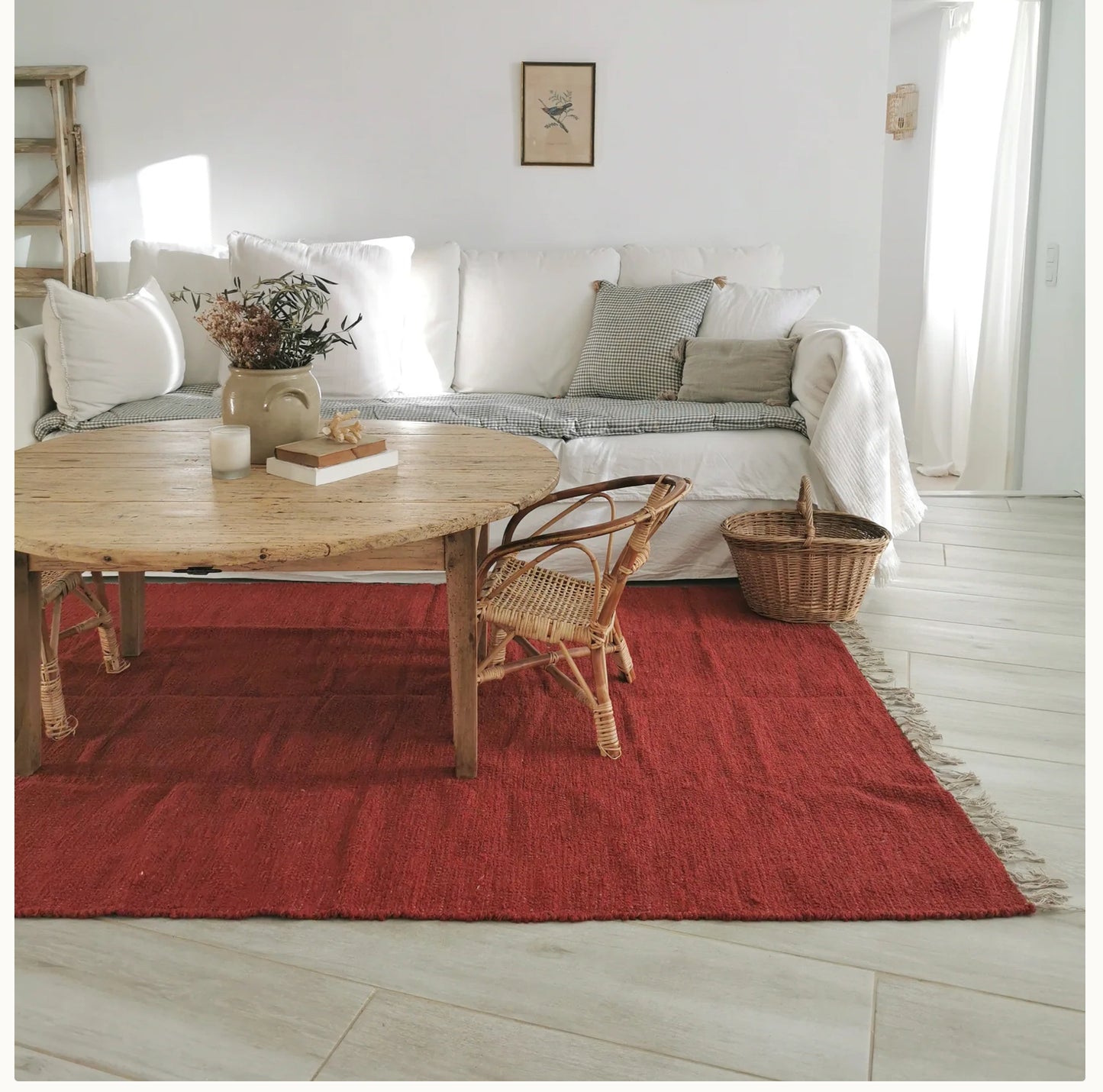 Tapis [lucas terracotta]