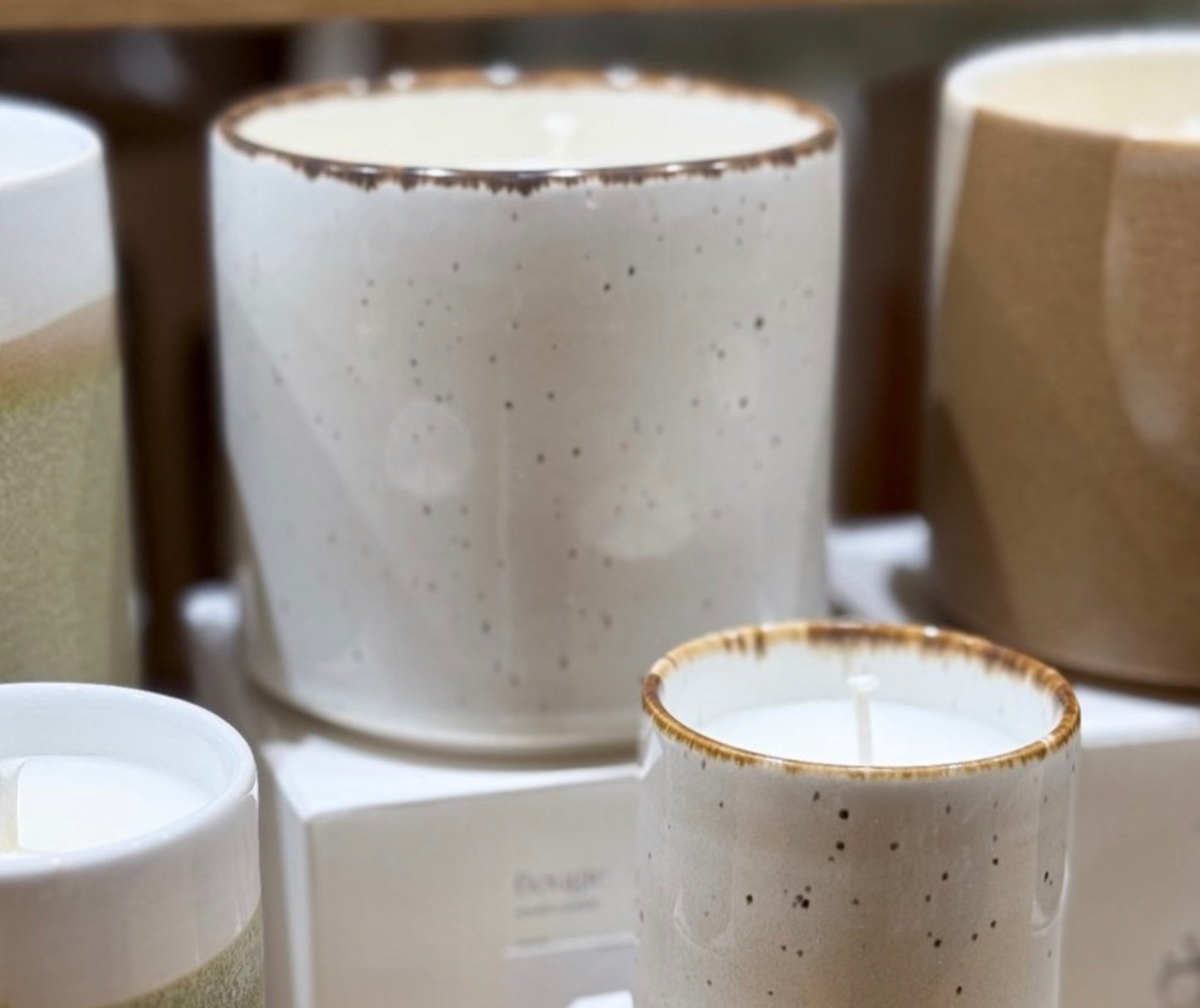 bougie [ fleur de coton ]