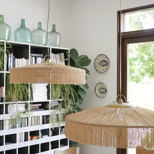 Suspension à franges [parasol]