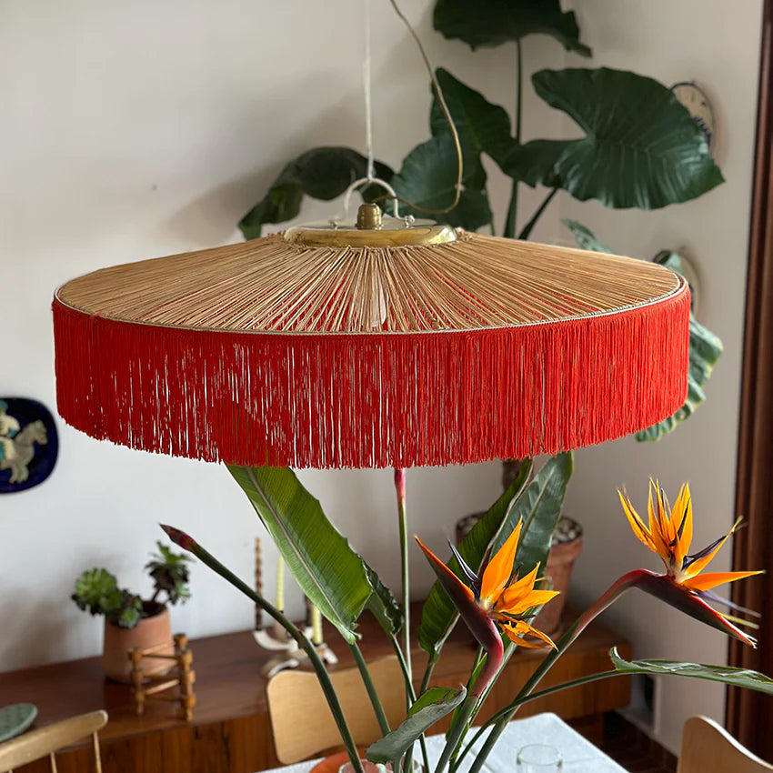 Suspension à franges [parasol]